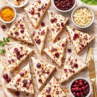 Cranberry Bliss Bars Easy Version