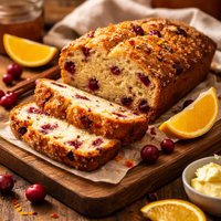 Cranberry Bread with Orange Zest
