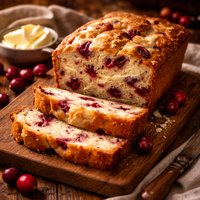 Cranberry Cheese Batter Bread