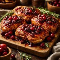 Cranberry Chicken or Pork