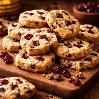 Cranberry Chocolate Shortbread