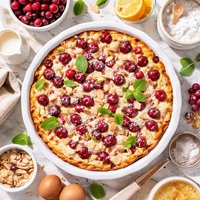 Cranberry Clafouti