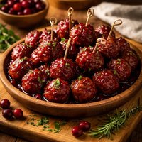 Cranberry Cocktail Meatballs