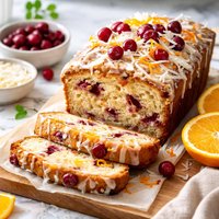 Cranberry Coconut Orange Bread