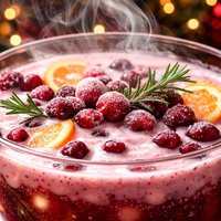 Cranberry Cream Punch