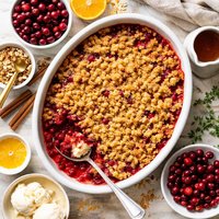 Cranberry Crumble