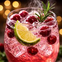 Cranberry Gin and Tonic