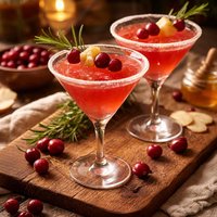 Cranberry Ginger Martini