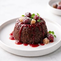 Cranberry Ginger Pudding