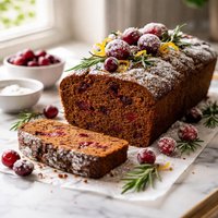 Cranberry Gingerbread