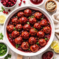Cranberry Glazed Meatballs