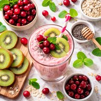 Cranberry Kiwi Smoothie