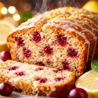 Cranberry Lemon Bread