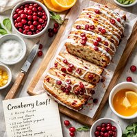 Cranberry Loaf with a Hiccup Recipe