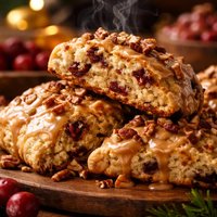 Cranberry Maple Nut Scones