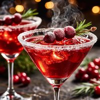 Cranberry Martinis