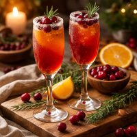 Cranberry Mimosa