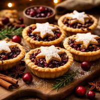 Cranberry Mincemeat Tarts