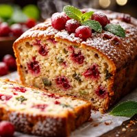 Cranberry Mint Loaf