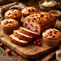 Cranberry Muffins or Loaf Bread