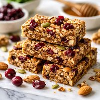 Cranberry Nut Energy Bars