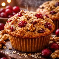 Cranberry Nut Muffins