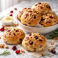 Cranberry Nut Rolls
