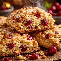 Cranberry Nut Scones