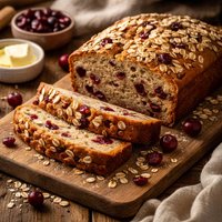 Cranberry Oat Bread