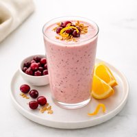 Cranberry Orange Cream Cheese Smoothie
