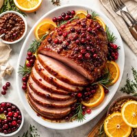 Cranberry Orange Ham