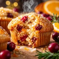 Cranberry Orange Muffins Gluten Free