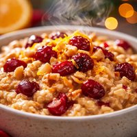 Cranberry Orange Oatmeal