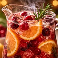 Cranberry Orange Sangria Non Alcoholic