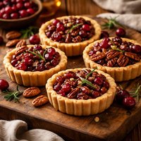 Cranberry Pecan Tarts
