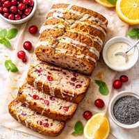 Cranberry Poppy Seed Loaf