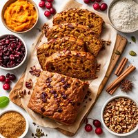 Cranberry Pumpkin Bread Gluten Free
