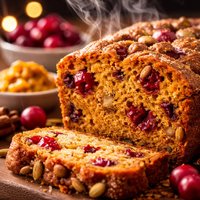 Cranberry Pumpkin Quick Bread with Splenda