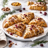 Cranberry Pumpkin Scones