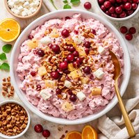 Cranberry Salad with Luscious Whipped Cream