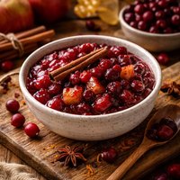 Cranberry Sauce with Apples