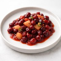 Cranberry Sauce with Pear
