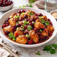 Cranberry Sweet and Sour Chicken