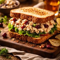 Cranberry Tuna Salad Sandwich