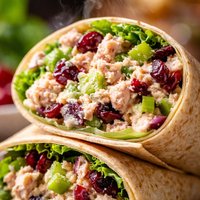 Cranberry Tuna Salad Wrap