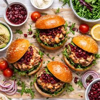 Cranberry Turkey Burgers