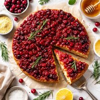 Cranberry Upside Down Cornbread