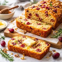 Cranberry Walnut Cornbread