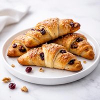 Cranberry Walnut Crescent Rolls