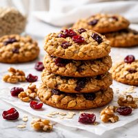 Cranberry Walnut Oatmeal Cookies